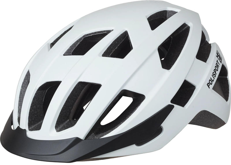 Afbeelding laden in galerijviewer, Polisport helm City Move L 58-61 cm Wit
