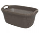 Curver knit wasmand 40ltr bruin