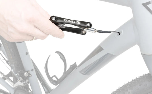 Contec verlegungswerkzeug tfm-cable guy ct instal. tool tfm-cable guy black silver