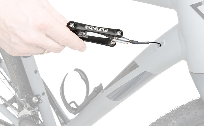 Load image into Gallery viewer, Contec gereedschap voor kabelgeleiding tfm-cable guy ct instal. tool tfm-cable guy black silver
