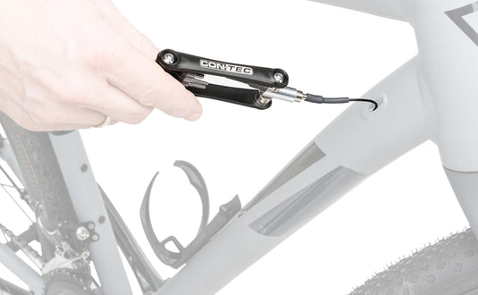 Contec gereedschap voor kabelgeleiding tfm-cable guy ct instal. tool tfm-cable guy black silver