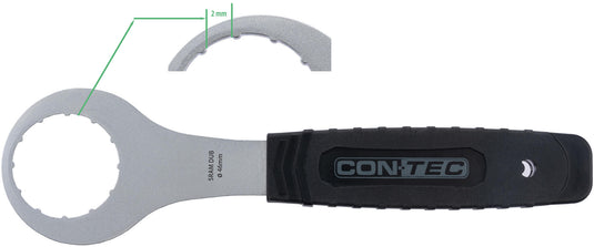 Contec bracketset afnemer tfp-170 ct bot.bracket puller tfp-450 sram dub 2mm