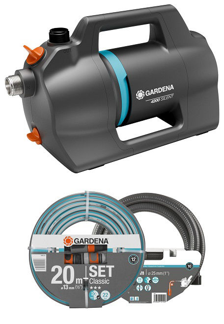 Gardena besproeiingspomp 4200 silent set