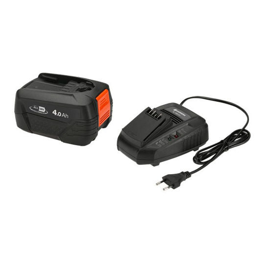 Load image into Gallery viewer, GARDENA Startset P4A QC+1x4,0 Ah
