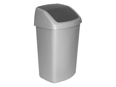Curver swing afvalbak - 15l - grijs