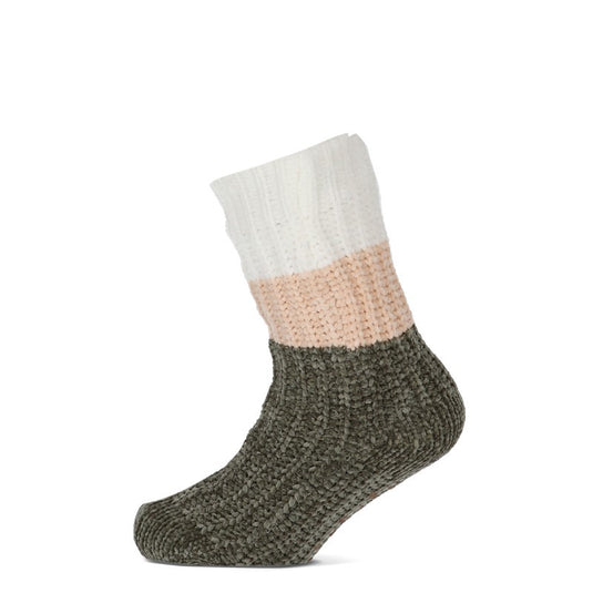 Producten homesocks basset chenille colourblock assortiment 30 paar