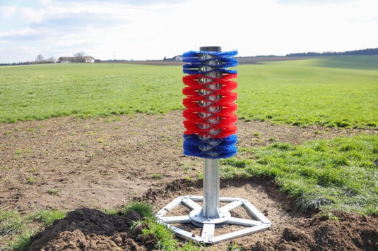 Producten grond ankerset voor paalborstel maxi