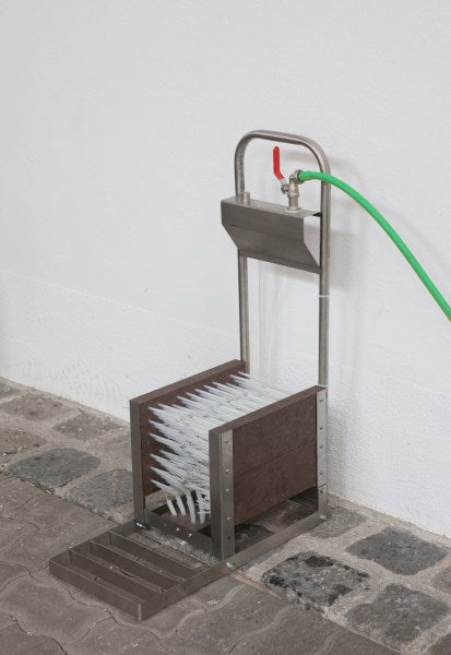 Load image into Gallery viewer, Kerbl laarzenreiniger rvs
