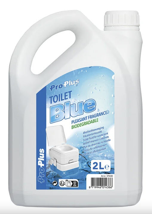 Afbeelding laden in galerijviewer, Producten toiletvloeistof 2 liter afvaltanktoevoeging blauw
