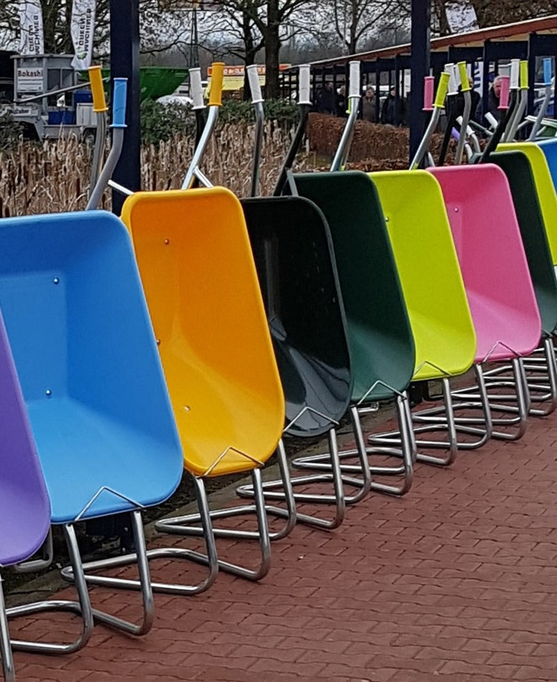 Load image into Gallery viewer, Fort presentatiestandaard verzinkt voor 1 kruiwagen

