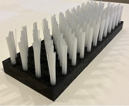 Afbeelding laden in galerijviewer, Producten kalverborstel nylon wit 6cm 45x15cm
