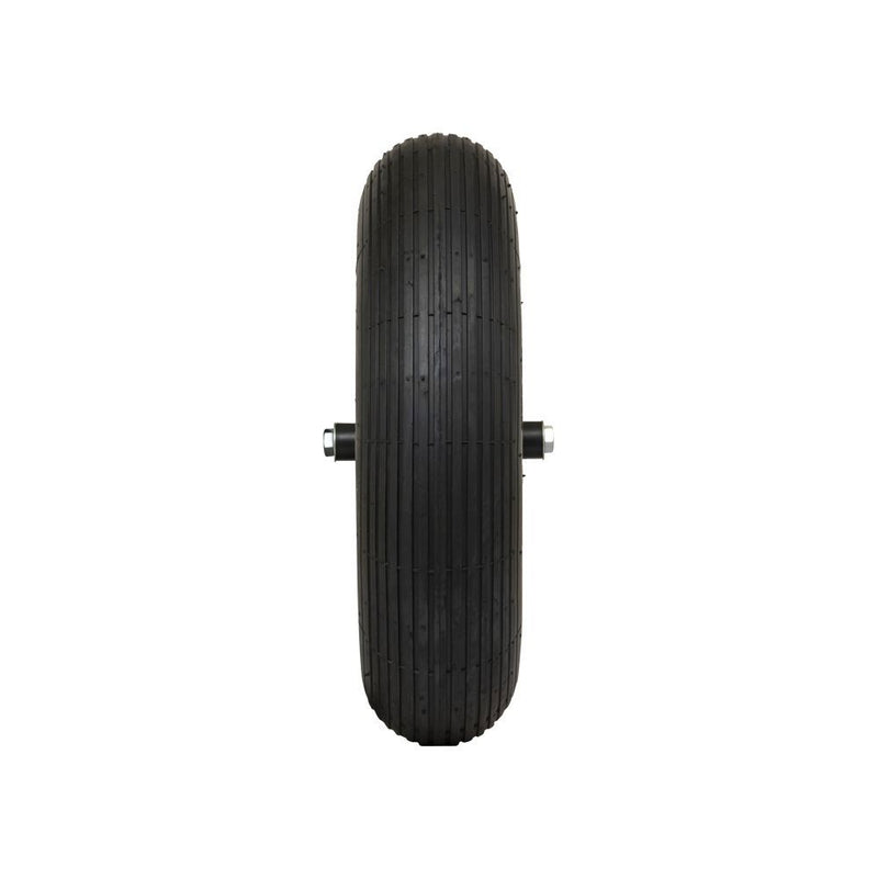 Afbeelding laden in galerijviewer, Producten wiel 4 00x8 2ply band kunststof velg zwart as 13cm mm
