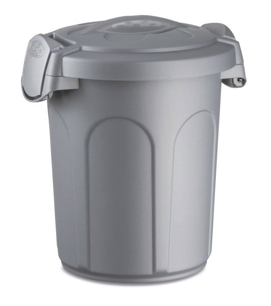 Producten voerton tom met deksel 16kg 46ltr