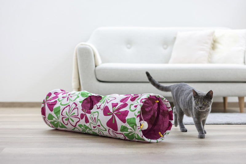 Load image into Gallery viewer, Producten ritseltunnel van nylon flower 25 x 90 cm
