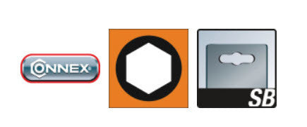 Load image into Gallery viewer, Connex producten inbussleutel set 6 delig
