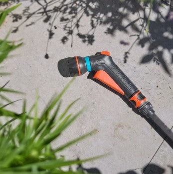 Gardena classic compacte multifunctionele broes (grijs oranje, 18375-20)