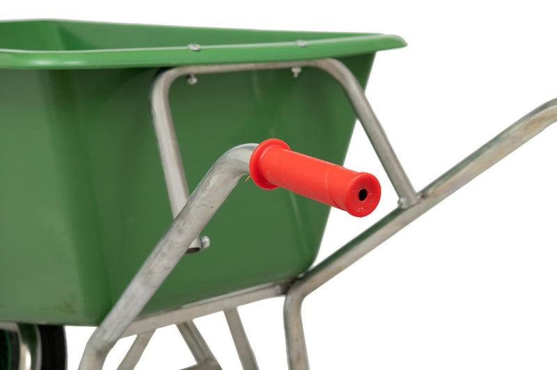 Afbeelding laden in galerijviewer, Mm producten kruiwagen 160liter poly verz onderstel ged 1 nml wiel
