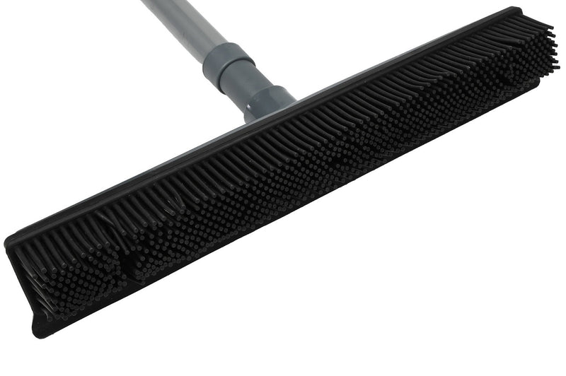 Afbeelding laden in galerijviewer, Producten rubberbezem 31cm met telescoopsteel 68 120
