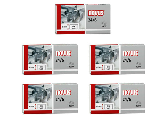 Van der doelen 5 dozen nietjes van novus afm 24 6
