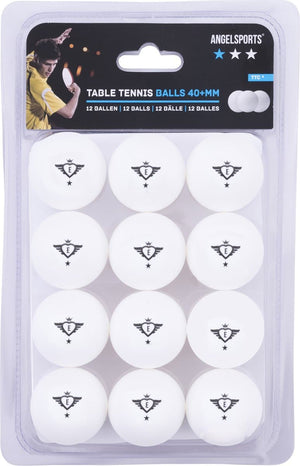 Engelhart tafeltennis balletjes naadloos 12 stuks