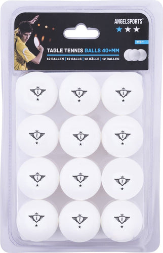 Engelhart tafeltennis balletjes naadloos 12 stuks