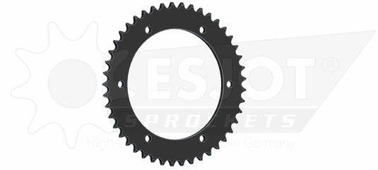 Esjot chain wheel 525 45z steel black