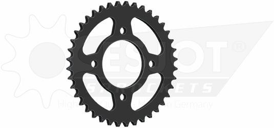 Esjot chain wheel 530 38z steel black