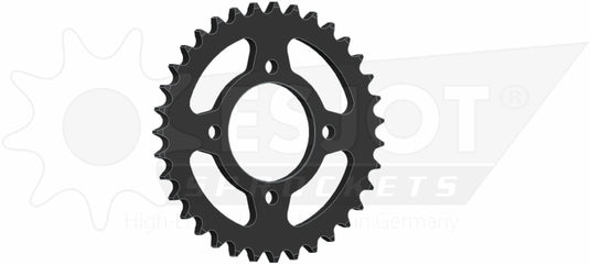 Esjot chain wheel 530 35z steel black