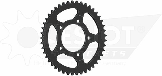 Esjot chain wheel 530 45z steel black