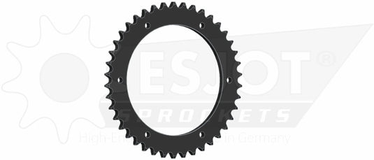 Esjot chain wheel 530 43z steel black