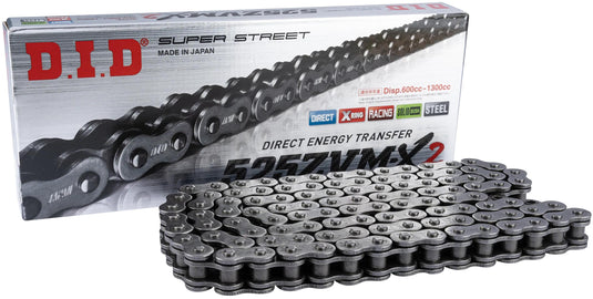 D.i.d chain did 525 zvmx2 122n grey open