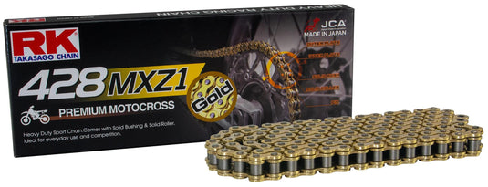 Rk chain 428 mxz1 140 c gold gold open