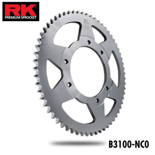 Rk chain wheel 428 69z steel silver