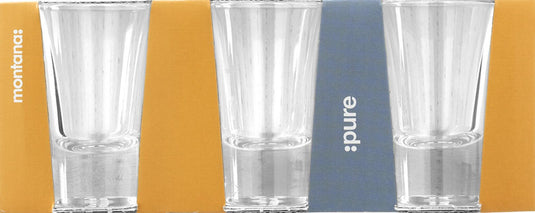 Montana pure shotglas 3-delig 40ml