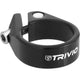 Trivio - zadelpenklem aluminium zwart 31.8mm
