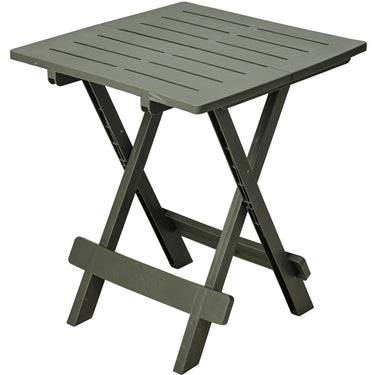 Pro garden campingtafel 50x43x43 saliegroen kunststof