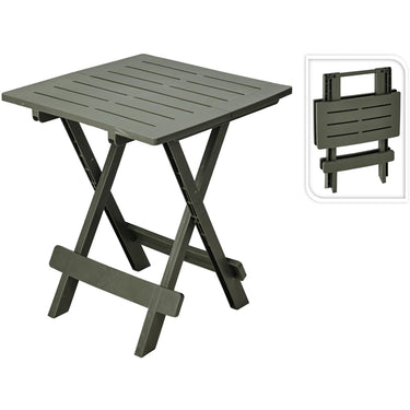 Pro garden campingtafel 50x43x43 saliegroen kunststof