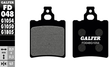 Galfer remblokken fd048 brake pad fd048 g1054 organic