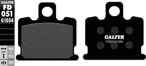 Galfer remblokken fd051 brake pad fd051 g1054 organic