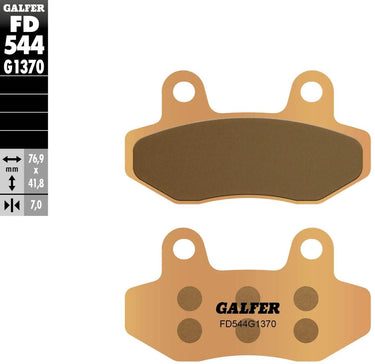 Galfer remblokken fd544 brake pad fd544 g1370 sint.metal street
