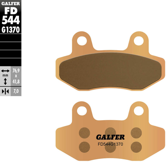 Galfer remblokken fd544 brake pad fd544 g1370 sint.metal street
