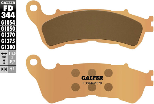 Galfer bremsbelag fd344 brake pad fd344 g1370 sint.metal street