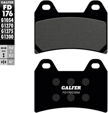Galfer remblokken fd176 organ brake pads. fd176 g1054