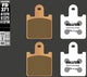 Galfer remblokken fd371 sintered brake pad fd371 g1375r