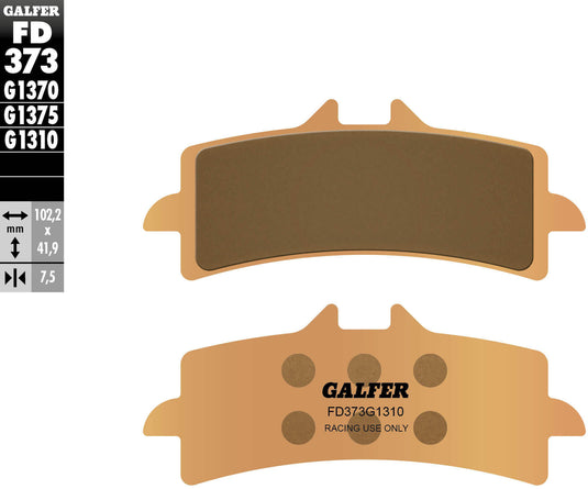 Galfer remblokken fd373 brake pad fd373 g1310 sint.metal rac.pro.