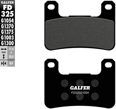Galfer remblokken fd325 organ brake pads. fd325 g1054