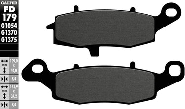Galfer remblokken fd179 brake pad fd179 g1054 organic