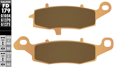 Galfer remblokken fd179 brake pad fd179 g1370 sintered metal