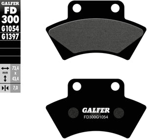 Galfer remblokken fd300 brake pad fd300 g1054 organic standard