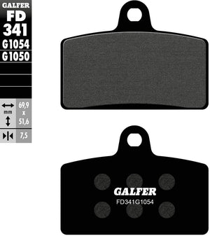 Galfer remblokken fd341 brake pad fd341 g1054 organic standard